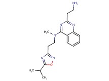 2-(2-aminoethyl)-N-[2-(5-isopropyl-1,2,4-oxadiazol-3-yl)ethyl]-N-methyl-4-quinazolinamine dihydrochloride