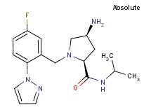 (2S,4S)-4-amino-1-[5-fluoro-2-(1H-pyrazol-1-yl)benzyl]-N-isopropylpyrrolidine-2-carboxamide