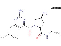 (2S,4S)-4-amino-1-[(2-amino-6-isobutylpyrimidin-4-yl)carbonyl]-N-ethylpyrrolidine-2-carboxamide