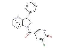 3-chloro-5-{[(3R*,3aR*,7aR*)-3-phenylhexahydro-4,7-ethanopyrrolo[3,2-b]pyridin-1(2H)-yl]carbonyl}pyridin-2(1H)-one