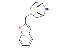 (1S*,6R*)-3-(1-benzofuran-2-ylmethyl)-3,9-diazabicyclo[4.2.1]nonane