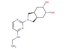 (3aR*,5R*,6S*,7aS*)-2-[4-(ethylamino)-2-pyrimidinyl]octahydro-1H-isoindole-5,6-diol