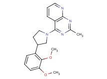 4-[3-(2,3-dimethoxyphenyl)pyrrolidin-1-yl]-2-methylpyrido[2,3-d]pyrimidine