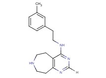N-[2-(3-methylphenyl)ethyl]-6,7,8,9-tetrahydro-5H-pyrimido[4,5-d]azepin-4-amine