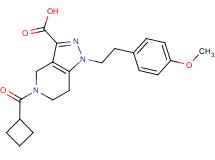 5-(cyclobutylcarbonyl)-1-[2-(4-methoxyphenyl)ethyl]-4,5,6,7-tetrahydro-1H-pyrazolo[4,3-c]pyridine-3-carboxylic acid
