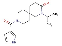 2-isopropyl-9-(1H-pyrrol-3-ylcarbonyl)-2,9-diazaspiro[5.5]undecan-3-one