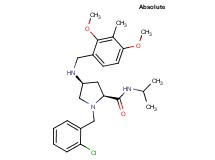 (4S)-1-(2-chlorobenzyl)-4-[(2,4-dimethoxy-3-methylbenzyl)amino]-N-isopropyl-L-prolinamide