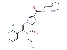 7-allyl-6-(2-chlorophenyl)-N-(1H-imidazol-2-ylmethyl)-8-oxo-7,8-dihydroimidazo[1,2-a]pyrazine-2-carboxamide
