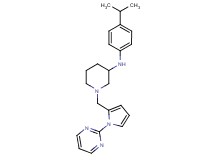 N-(4-isopropylphenyl)-1-{[1-(2-pyrimidinyl)-1H-pyrrol-2-yl]methyl}-3-piperidinamine
