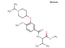methyl N-{3-[(1-isopropyl-4-piperidinyl)oxy]-4-methoxybenzoyl}-L-valinate