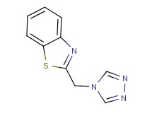 2-(4H-1,2,4-triazol-4-ylmethyl)-1,3-benzothiazole