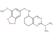 N~5~-[(7-methoxy-1,3-benzodioxol-5-yl)methyl]-N~2~,N~2~-dimethyl-5,6,7,8-tetrahydro-2,5-quinazolinediamine