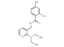 N-{[2-(diethylamino)pyridin-3-yl]methyl}-2-hydroxy-4-methylbenzamide