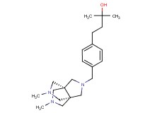4-(4-{[(1s,5s)-7,10-dimethyl-3,7,10-triazatricyclo[3.3.3.0~1,5~]undec-3-yl]methyl}phenyl)-2-methyl-2-butanol