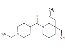 {3-allyl-1-[(1-ethyl-4-piperidinyl)carbonyl]-3-piperidinyl}methanol