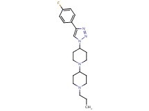 4-[4-(4-fluorophenyl)-1H-1,2,3-triazol-1-yl]-1'-propyl-1,4'-bipiperidine