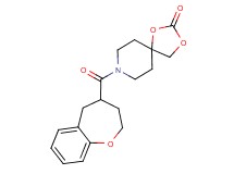 8-(2,3,4,5-tetrahydro-1-benzoxepin-4-ylcarbonyl)-1,3-dioxa-8-azaspiro[4.5]decan-2-one