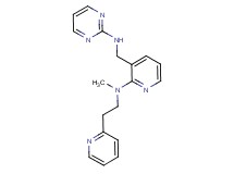 N-[(2-{methyl[2-(2-pyridinyl)ethyl]amino}-3-pyridinyl)methyl]-2-pyrimidinamine