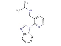N-{[2-(1H-benzimidazol-1-yl)-3-pyridinyl]methyl}-2-propanamine