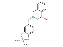 2-[(2,2-dimethyl-2,3-dihydro-1-benzofuran-5-yl)methyl]-1,2,3,4-tetrahydroisoquinolin-4-ol