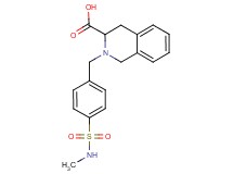 2-{4-[(methylamino)sulfonyl]benzyl}-1,2,3,4-tetrahydroisoquinoline-3-carboxylic acid