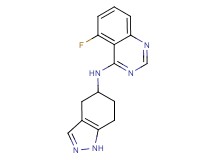 5-fluoro-N-(4,5,6,7-tetrahydro-1H-indazol-5-yl)quinazolin-4-amine