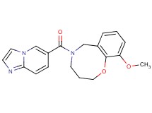5-(imidazo[1,2-a]pyridin-6-ylcarbonyl)-10-methoxy-3,4,5,6-tetrahydro-2H-1,5-benzoxazocine