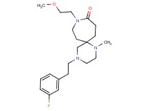 4-[2-(3-fluorophenyl)ethyl]-9-(2-methoxyethyl)-1-methyl-1,4,9-triazaspiro[5.6]dodecan-10-one