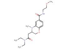 3-[2-(diethylamino)-2-oxoethyl]-N-(2-methoxyethyl)-4-methyl-3,4-dihydro-2H-1,4-benzoxazine-6-carboxamide