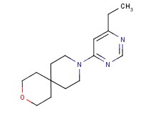 9-(6-ethylpyrimidin-4-yl)-3-oxa-9-azaspiro[5.5]undecane