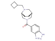 5-{[(1R*,5R*)-6-(cyclobutylmethyl)-3,6-diazabicyclo[3.2.2]non-3-yl]carbonyl}-1H-1,2,3-benzotriazole