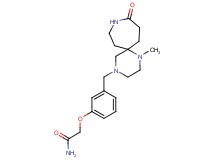 2-{3-[(1-methyl-10-oxo-1,4,9-triazaspiro[5.6]dodec-4-yl)methyl]phenoxy}acetamide