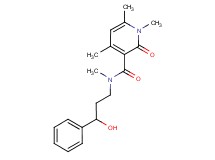 N-(3-hydroxy-3-phenylpropyl)-N,1,4,6-tetramethyl-2-oxo-1,2-dihydropyridine-3-carboxamide