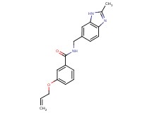 3-(allyloxy)-N-[(2-methyl-1H-benzimidazol-6-yl)methyl]benzamide