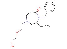 4-benzyl-3-ethyl-1-[2-(2-hydroxyethoxy)ethyl]-1,4-diazepan-5-one