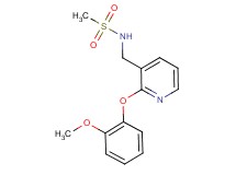 N-{[2-(2-methoxyphenoxy)-3-pyridinyl]methyl}methanesulfonamide