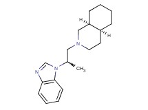 rel-(4aS,8aS)-2-[2-(1H-benzimidazol-1-yl)propyl]decahydroisoquinoline bis(trifluoroacetate)