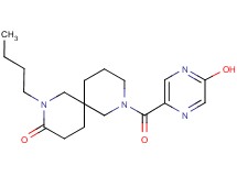 2-butyl-8-[(5-hydroxy-2-pyrazinyl)carbonyl]-2,8-diazaspiro[5.5]undecan-3-one