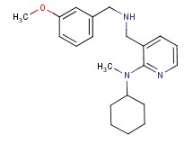 N-cyclohexyl-3-{[(3-methoxybenzyl)amino]methyl}-N-methyl-2-pyridinamine