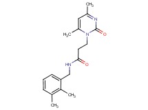N-(2,3-dimethylbenzyl)-3-(4,6-dimethyl-2-oxopyrimidin-1(2H)-yl)propanamide