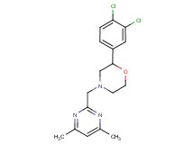 2-(3,4-dichlorophenyl)-4-[(4,6-dimethylpyrimidin-2-yl)methyl]morpholine