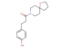 4-[3-(1-oxa-8-azaspiro[4.5]dec-8-yl)-3-oxopropyl]phenol