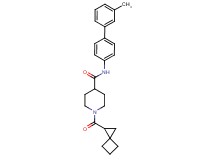 N-(3'-methyl-4-biphenylyl)-1-(spiro[2.3]hex-1-ylcarbonyl)-4-piperidinecarboxamide