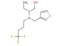 2-[(3-thienylmethyl)(4,4,4-trifluorobutyl)amino]butan-1-ol