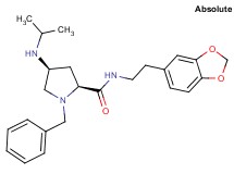 (4S)-N-[2-(1,3-benzodioxol-5-yl)ethyl]-1-benzyl-4-(isopropylamino)-L-prolinamide
