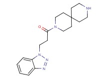 3-[3-(1H-1,2,3-benzotriazol-1-yl)propanoyl]-3,9-diazaspiro[5.5]undecane hydrochloride