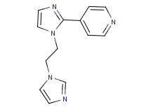 4-{1-[2-(1H-imidazol-1-yl)ethyl]-1H-imidazol-2-yl}pyridine