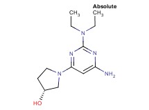 (3R)-1-[6-amino-2-(diethylamino)pyrimidin-4-yl]pyrrolidin-3-ol
