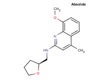 8-methoxy-4-methyl-N-[(2S)-tetrahydro-2-furanylmethyl]-2-quinolinamine