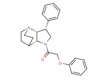 (3R*,3aR*,7aR*)-1-(phenoxyacetyl)-3-phenyloctahydro-4,7-ethanopyrrolo[3,2-b]pyridine